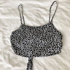 Garage Floral Crop Top